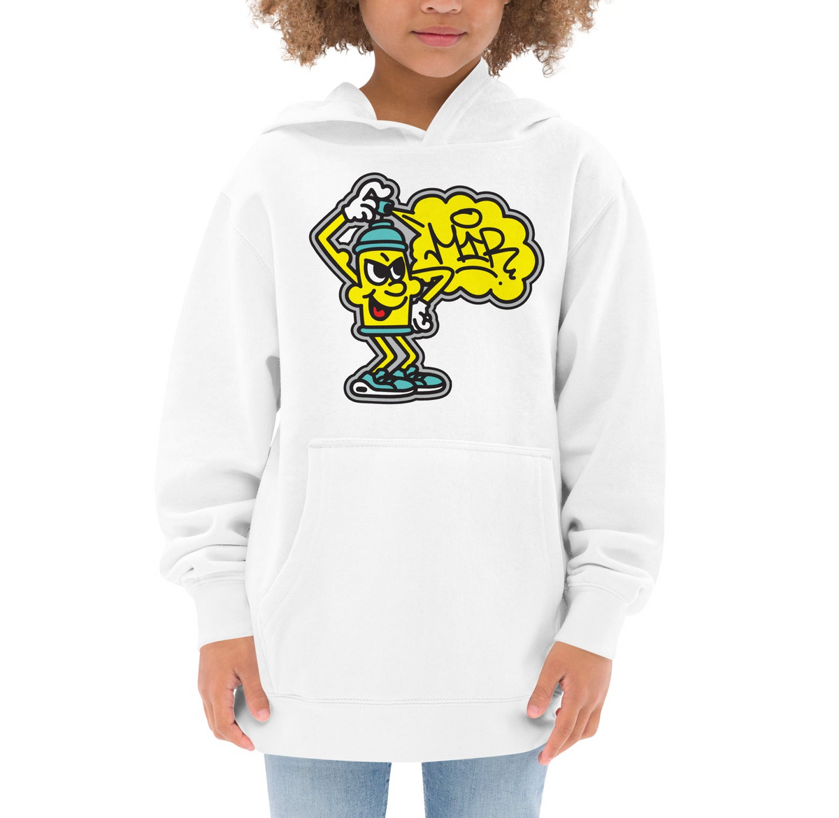 007 - Mir Spraycan - Kids fleece hoodie – Monstermir